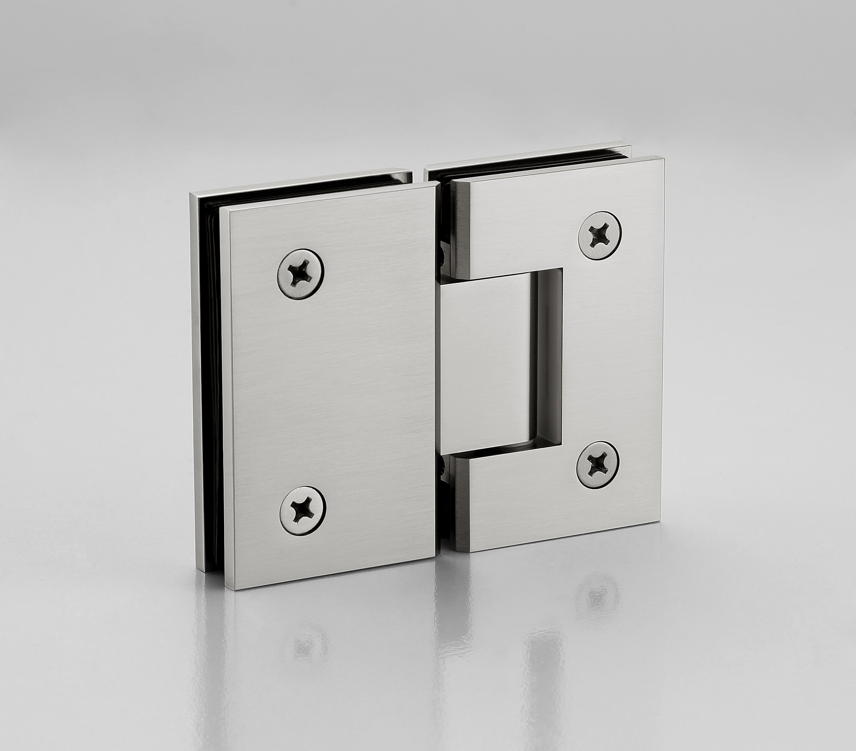 NirvanaW-LD - Glass to Glass 180 Degree Hinge ( Light Duty )