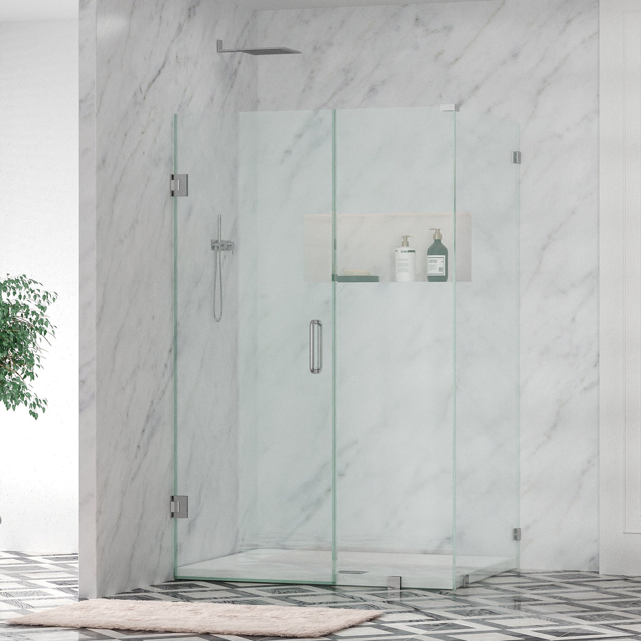 Vireli - Supreme Edition - Frameless Hinged Shower Door