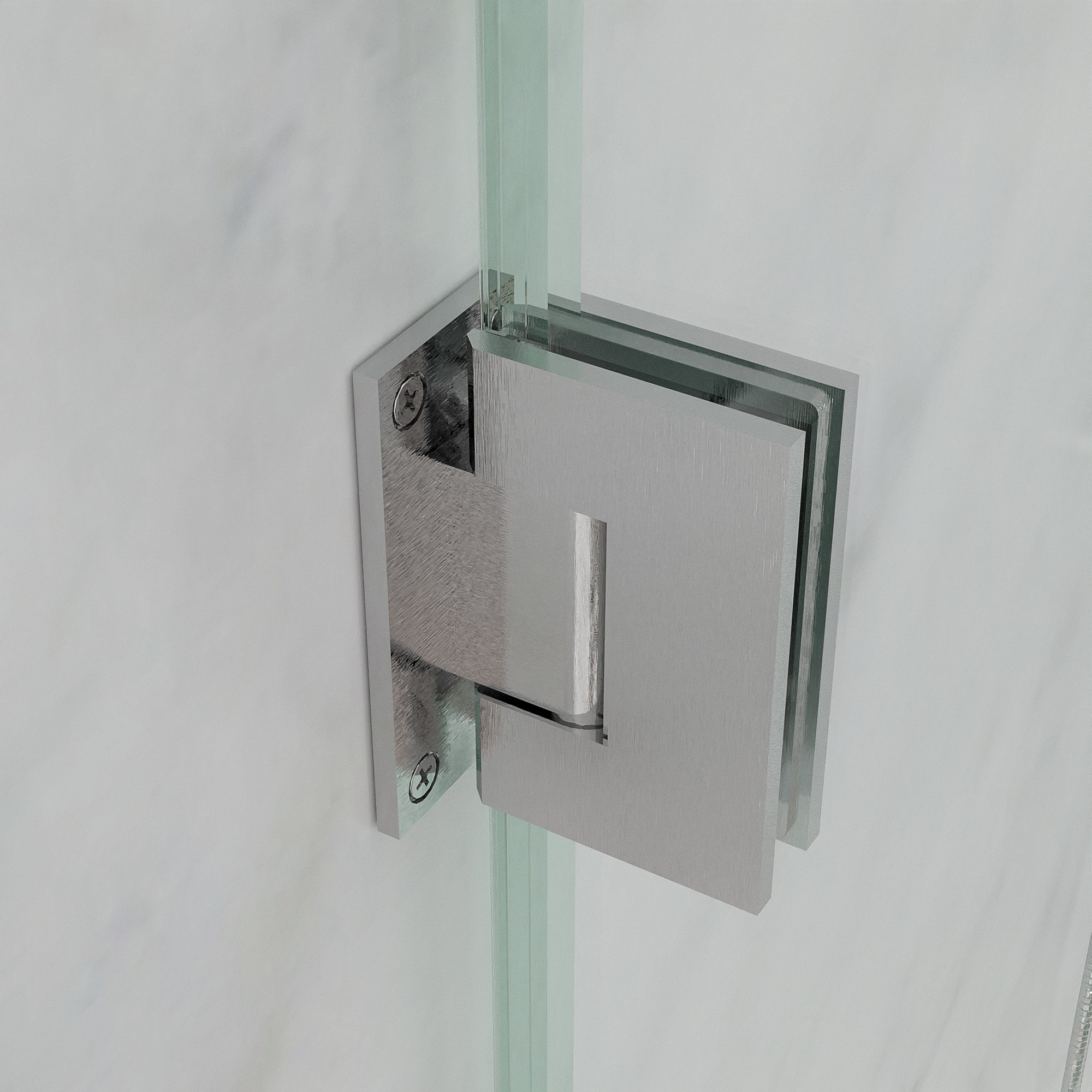 Vireli - Supreme Edition - Frameless Hinged Shower Door