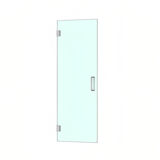 Vireli - 3/8" Clear Tempered Glass Door