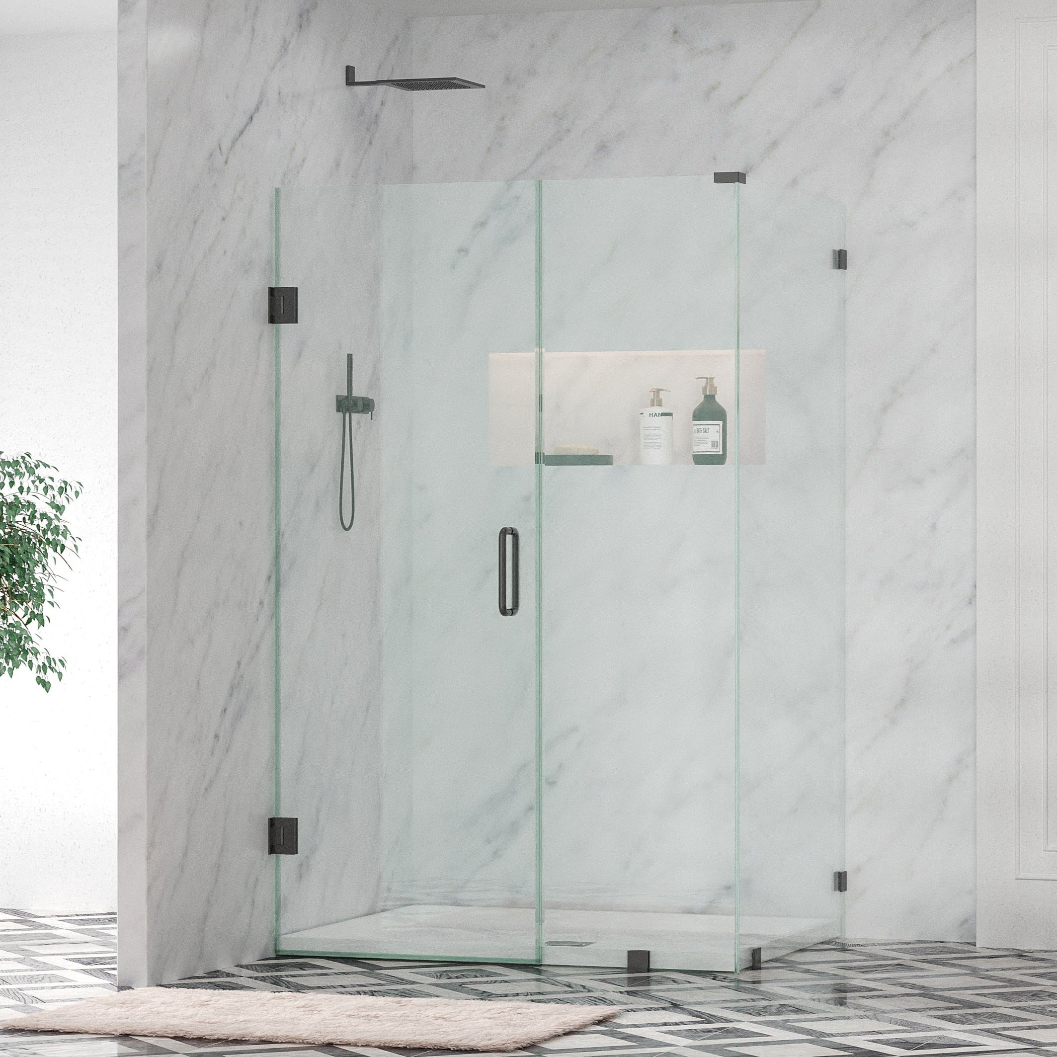 Vireli - Supreme Edition - Frameless Hinged Shower Door